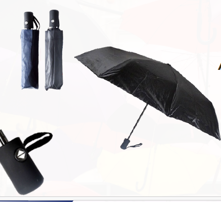 SOMBRILLAS DOBLE TELA AUTOMATICA 55CM